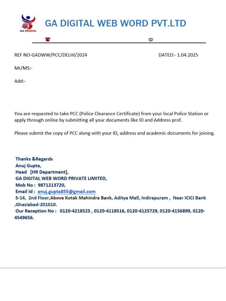 PCC New | PDF