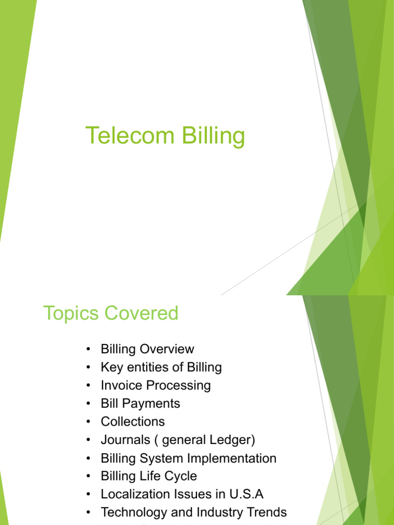 Telecom Billing | PDF | Roaming | Subscription Business Model