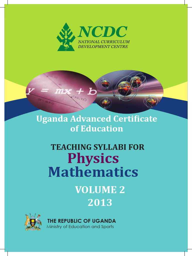 Uganda A' Level Physics & Maths Syllabi | PDF | Mirror | Optics