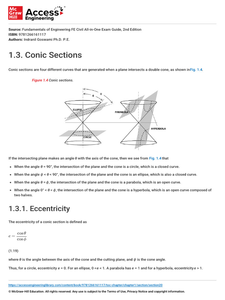 Understanding Conic Sections in Geometry | PDF | Ellipse | Cartesian ...
