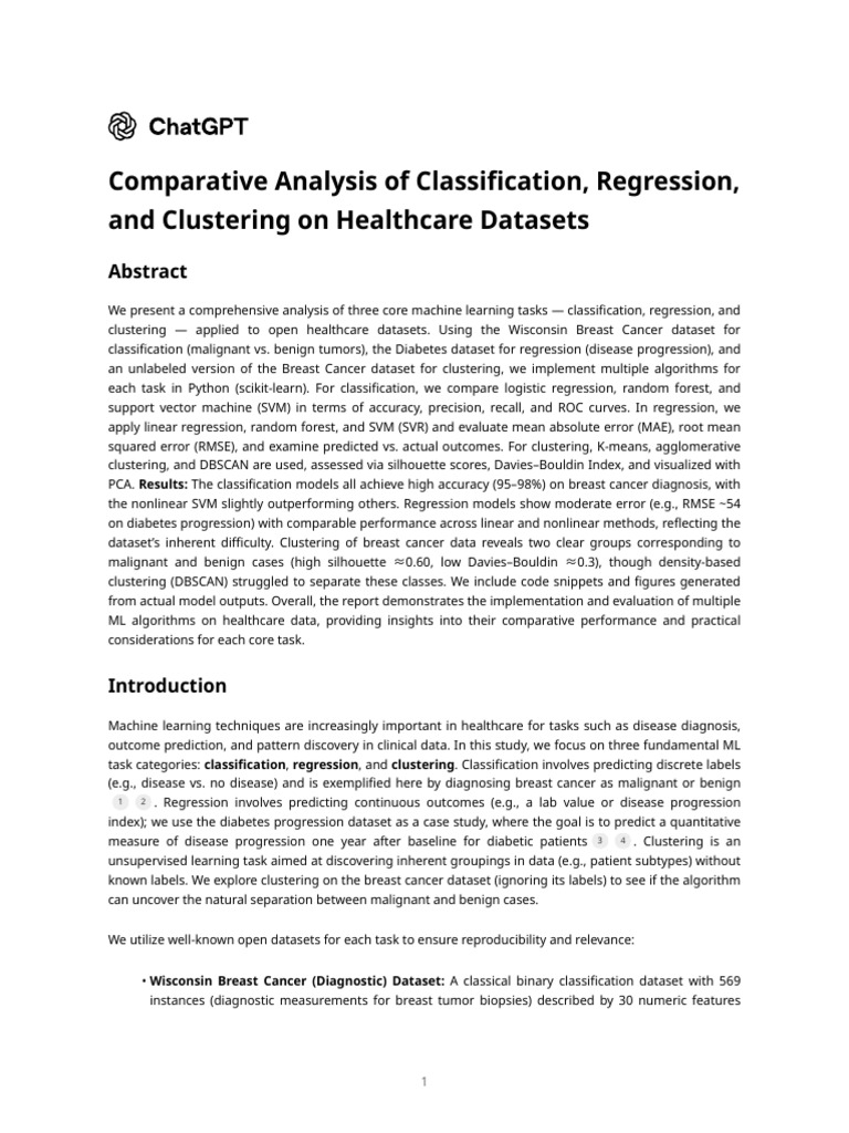 ML Healthcare Clean APA Final | PDF | Receiver Operating Characteristic ...