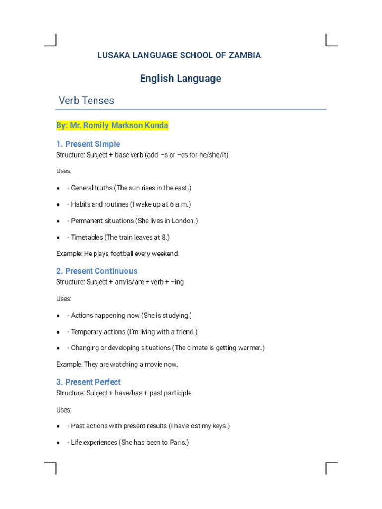 English Lesson PL | PDF