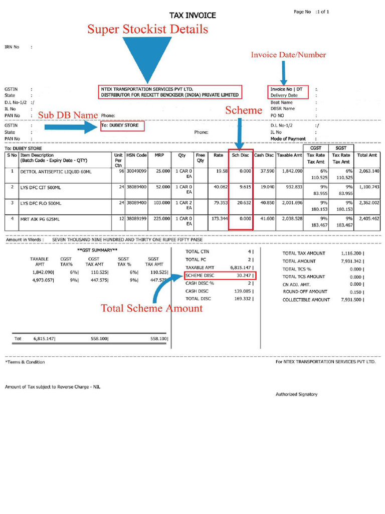 Sample Invoice | PDF