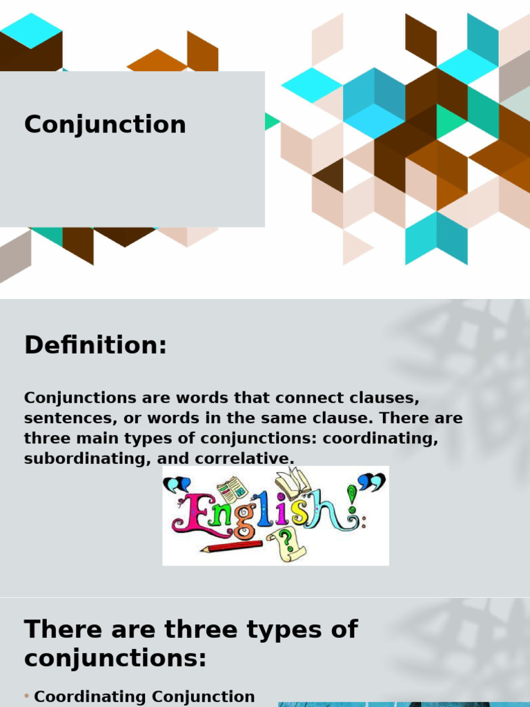 Conjunction Master Class | PDF | Clause | Sentence (Linguistics)