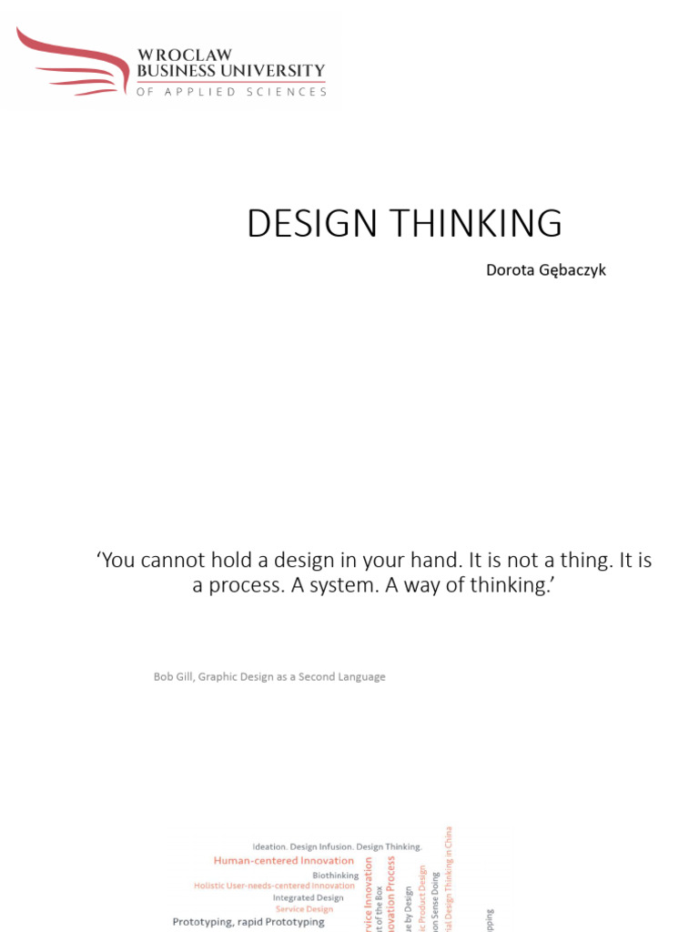 Understanding Design Thinking Principles | PDF | Design Thinking | Thought