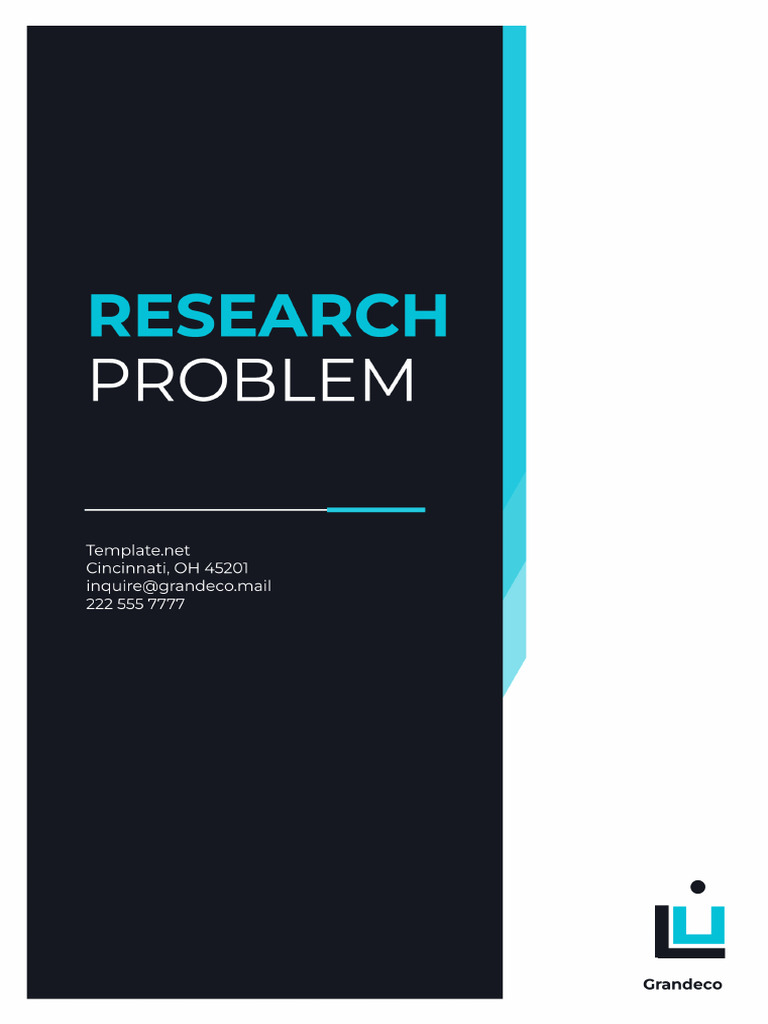 Free Basic Research Problem Template | PDF