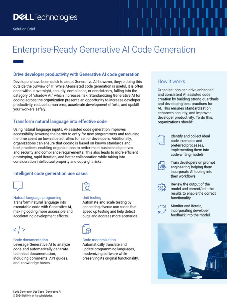 Generative AI for Scalable Code Generation | PDF | Software Development ...