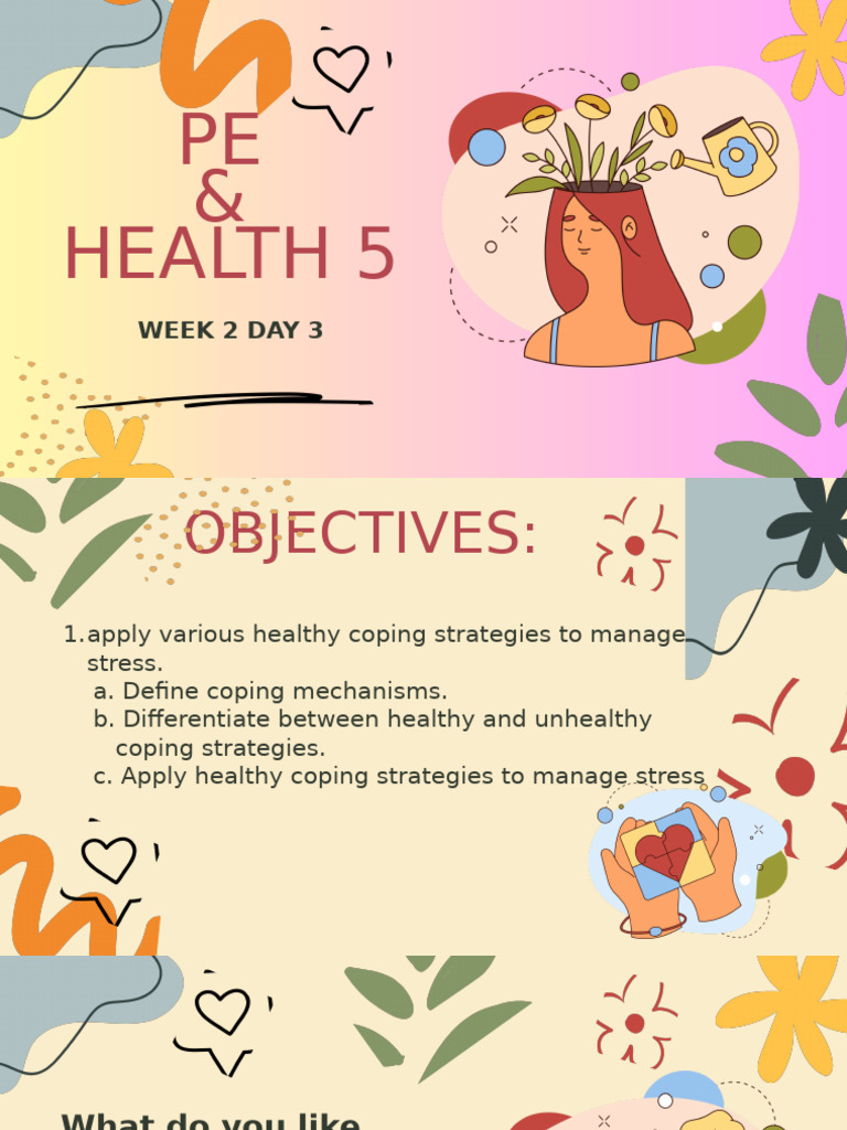 Tomorrow-Q1 Pe and Health 5 Week 2 Day 3 | PDF