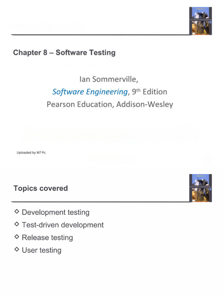 SoftwearTesting. 2 | PDF