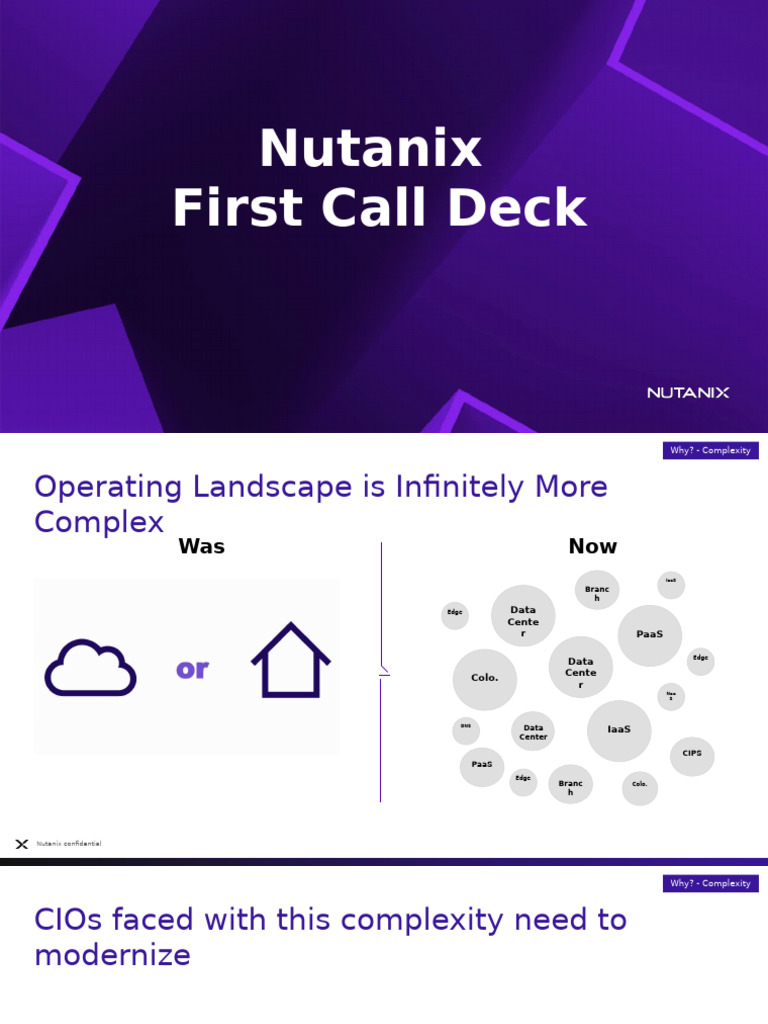 Nutanix: AI-Driven Hybrid Multicloud Solutions | PDF | Cloud Computing ...