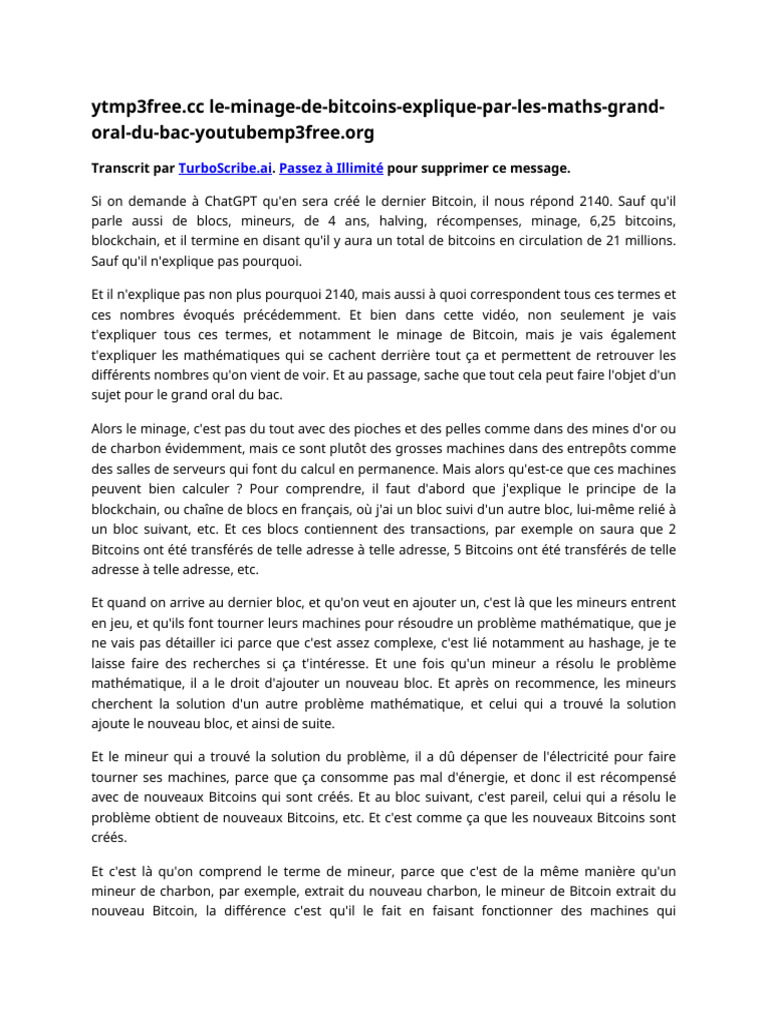 Ytmp3free CC | PDF | Bitcoin