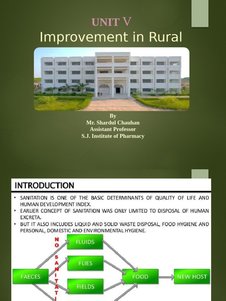 Rural Sanitation Improvement in India | PDF