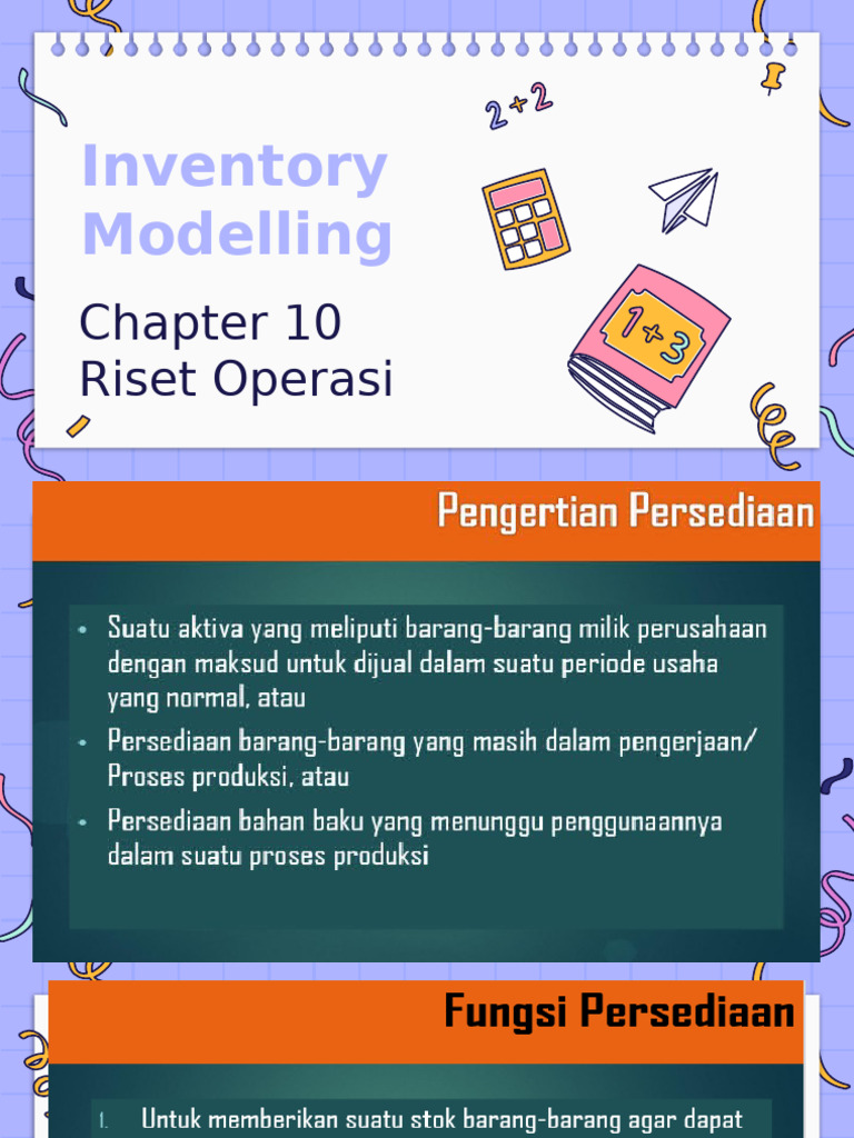 Inventory Modelling in Operations Research | PDF | Planets | Solar System