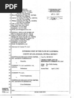 Current Cross Complaint