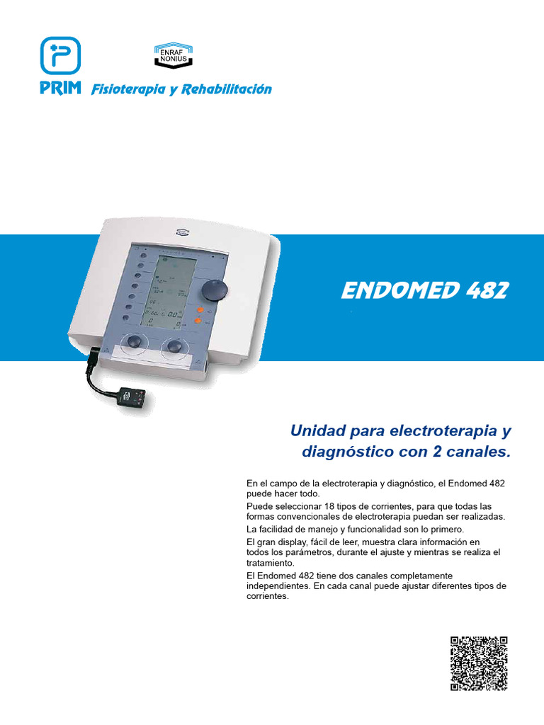 Endomed 482: Electroterapia Avanzada | PDF | Electrónica