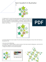 Creating A Pattern Swatch in Illustrator