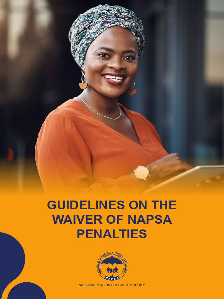 NAPSA Penalty Waiver Guidelines | PDF | Zambia | Pension