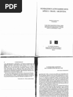 Chiaramonte, José Carlos El Federalismo Argentino