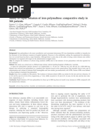 Drug Guideline For Iron Polymaltose Injection | PDF | Intravenous ...