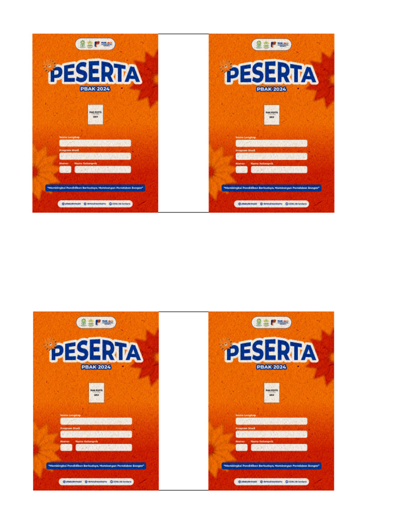 Id Card Pbak | PDF