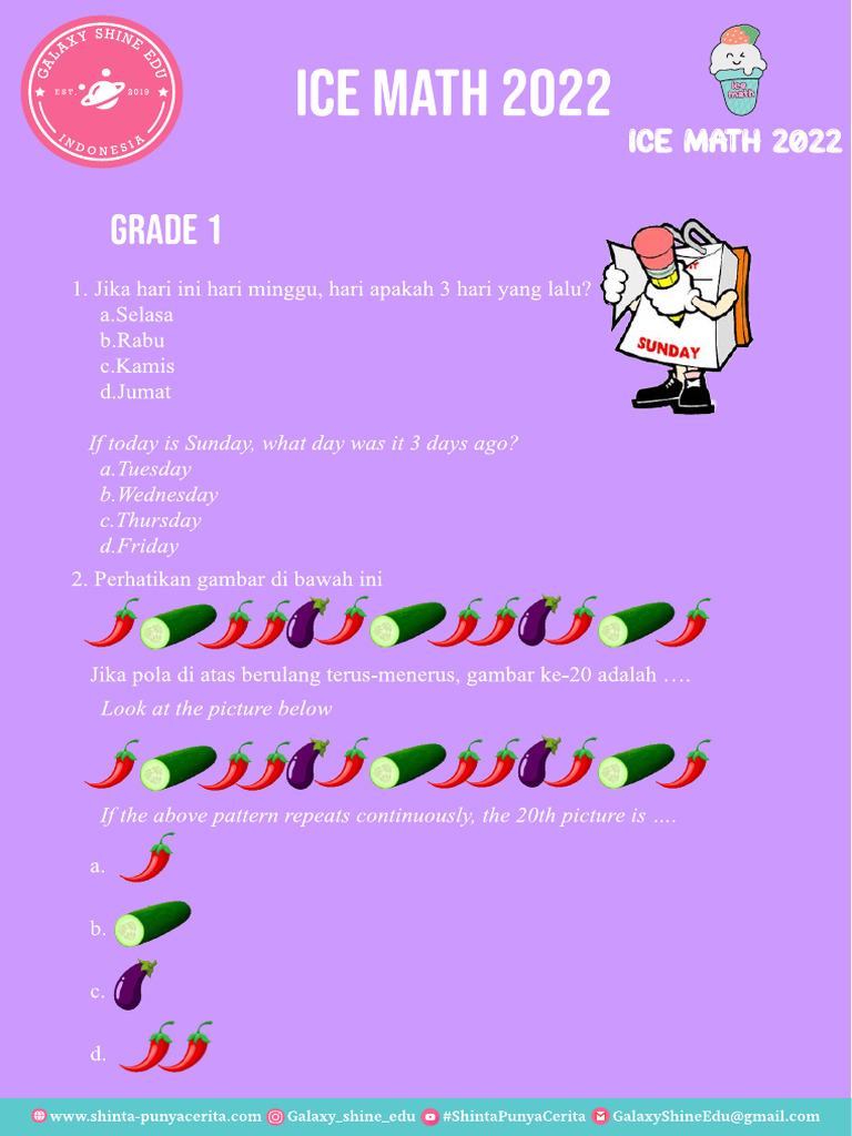 Sample Paper Ice Math 2022 | PDF