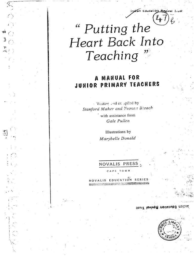 Putting The Heart Back Into Teaching | PDF