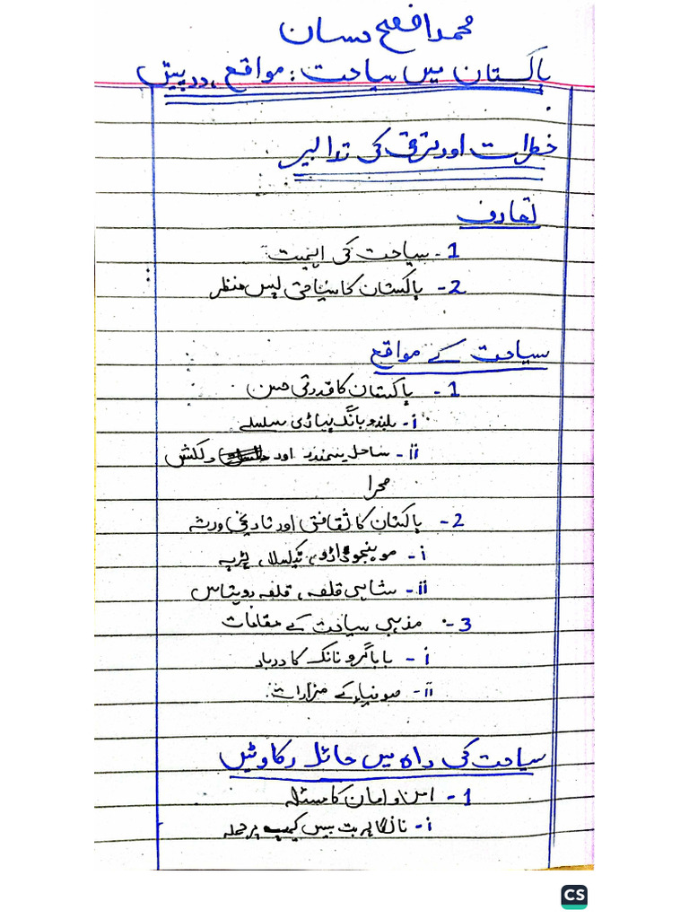 Urdu Mazmoon 2 Re Written | PDF