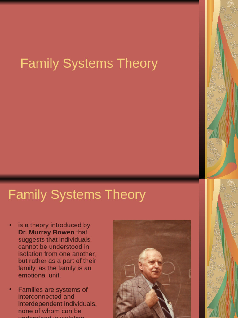 Family Systems Theory Explained | PDF