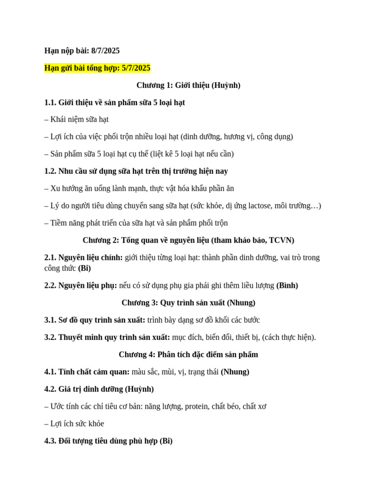 Trình Bày CNCBĐU | PDF