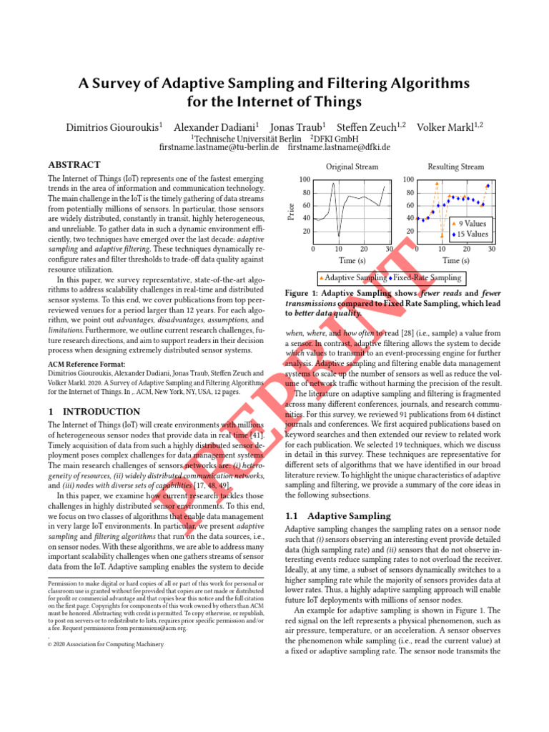 main.watermark | PDF | Wireless Sensor Network | Sampling (Signal