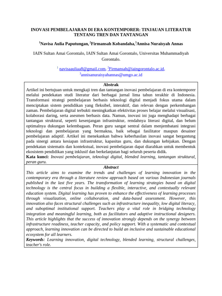 Artikel Navisa Aulia Paputungan-1 | PDF