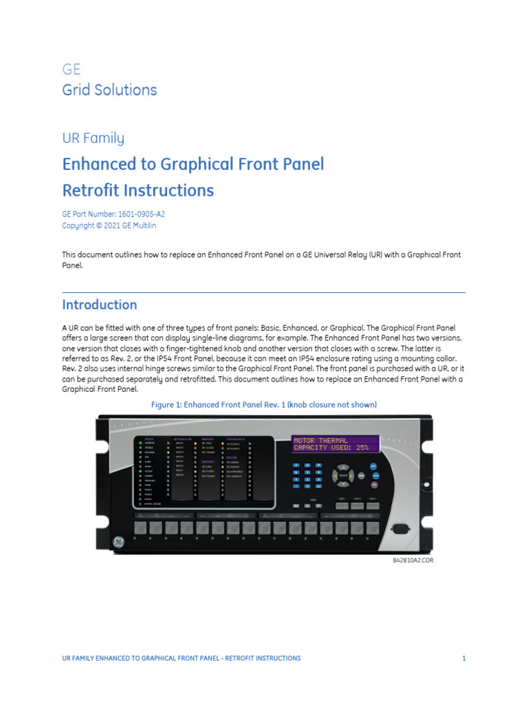Retrofit Enhanced to Graphical Front Panel | PDF | Ip Address ...