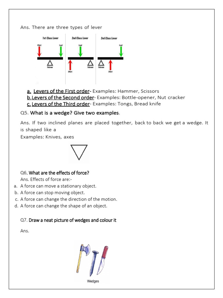 Science Force and Energy 1 - 3 | PDF