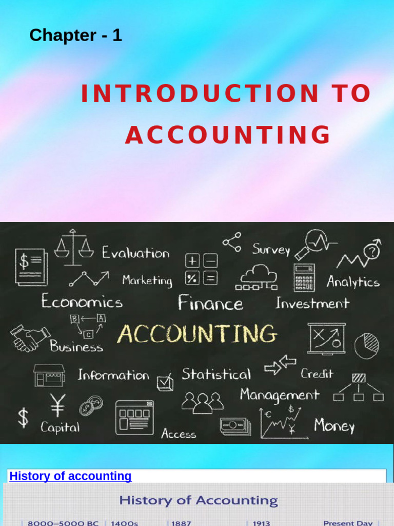 Introduction to Accounting Basics | PDF | Expense | Debits And Credits