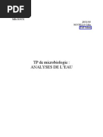 Download Tp Analyse Eau by Fatma Aloui SN88301065 doc pdf
