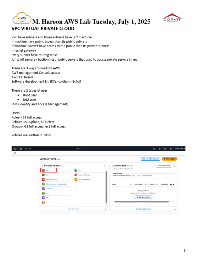 AWS CLI VPC Setup Guide | PDF | Amazon Web Services | Command Line ...