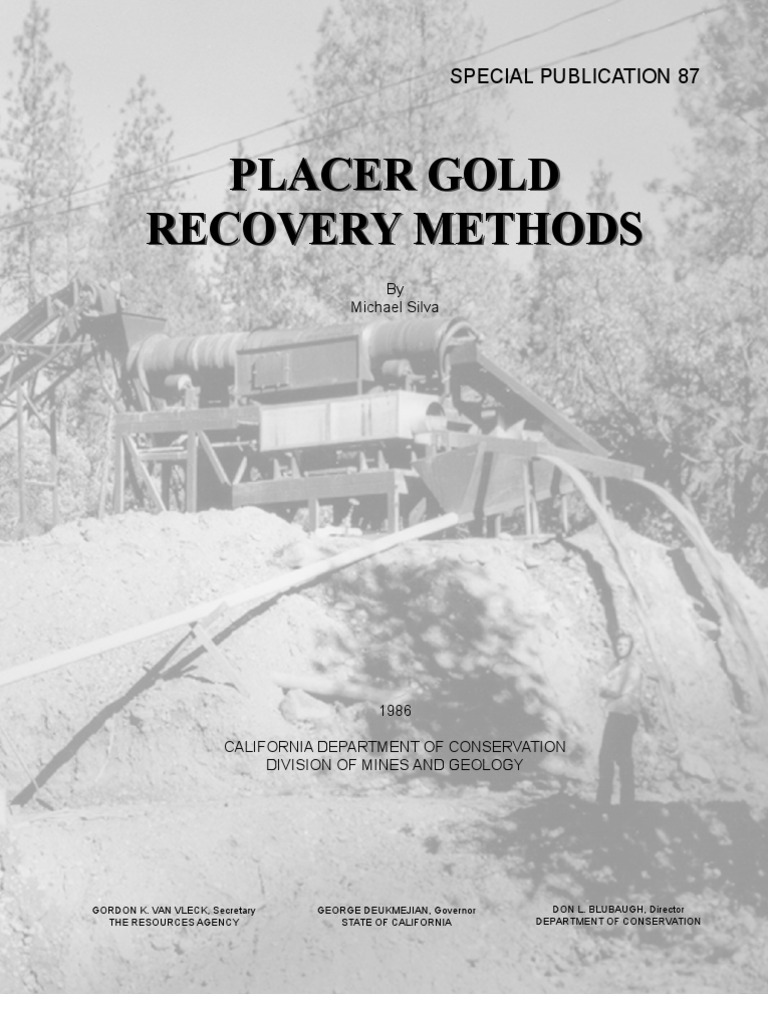 Placer Gold Recovery Methods | PDF | Mining | Gold