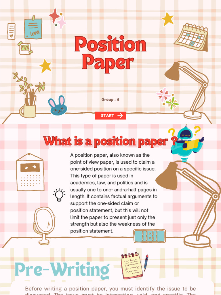 6th q4 Module 5 5 Position Paper | PDF | Argument | Essays