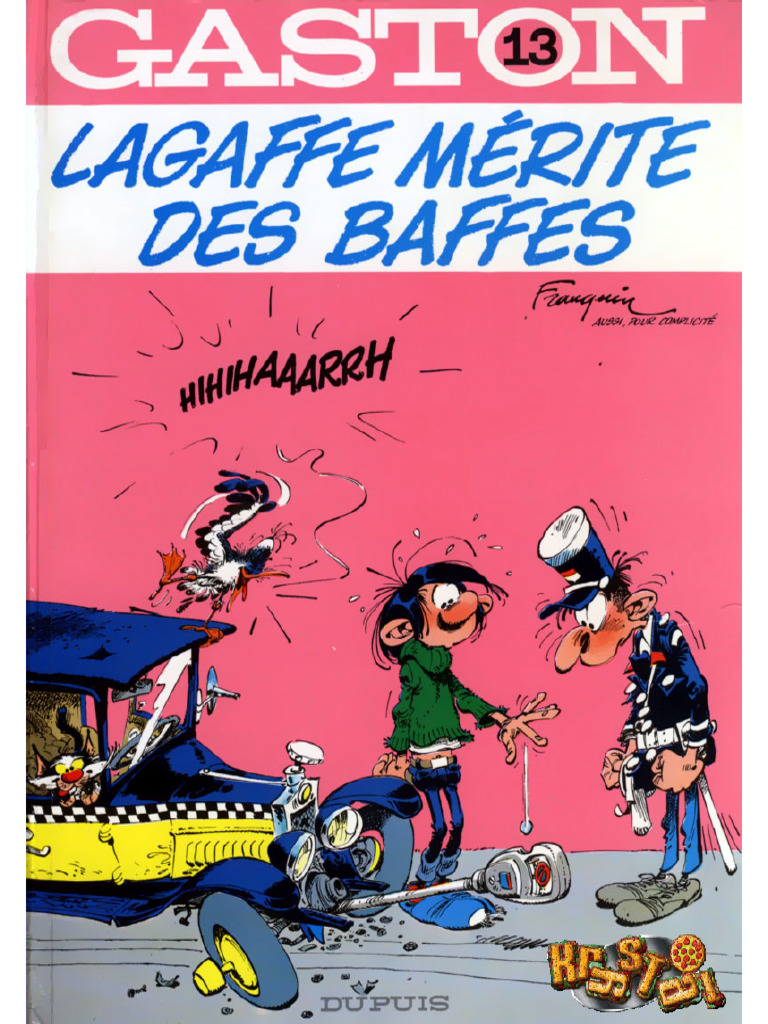 Gaston Lagaffe T13 1979 - Lagaffe Merite Des Baffes | PDF