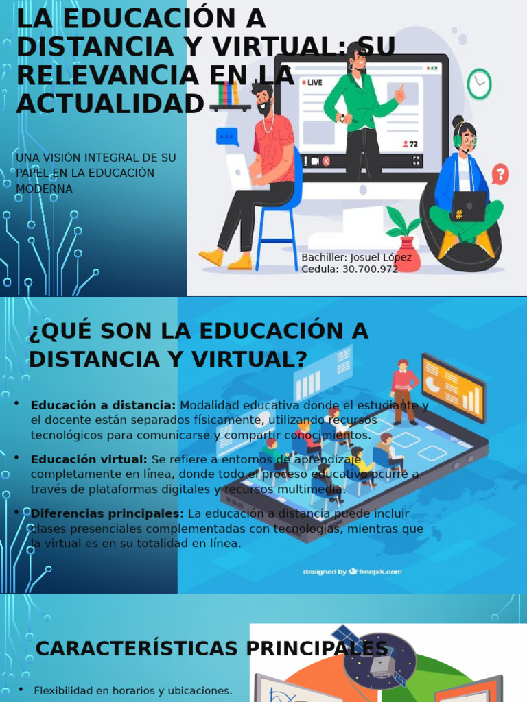 La Educación A Distancia y Virtual | PDF