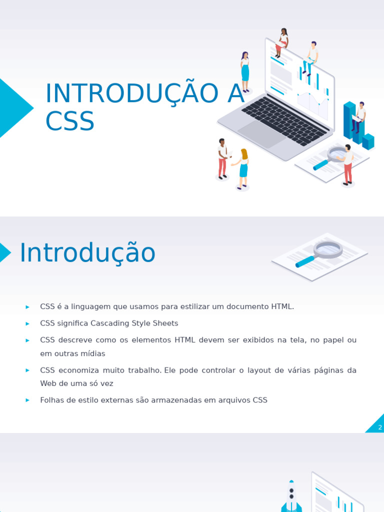 Introdução ao CSS e Sintaxe Básica | PDF | Formatos de arquivo de ...