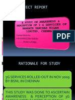 On 3G Services of BSNL