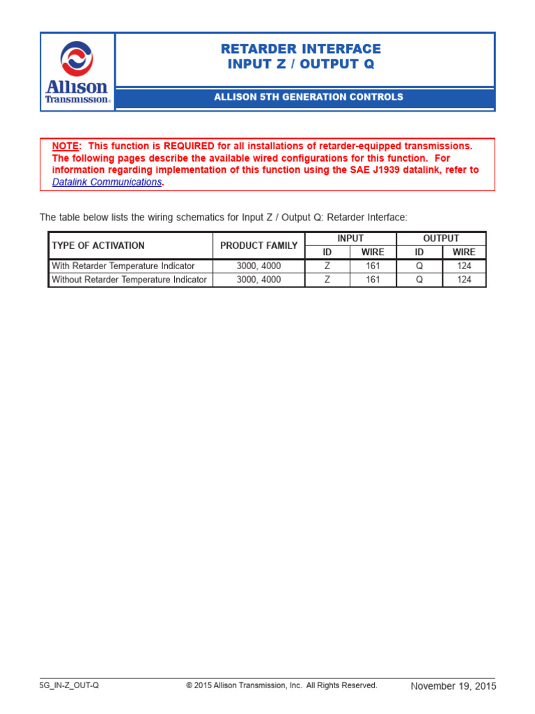 Retarder Interface Wiring Schematics | PDF | Switch | Relay