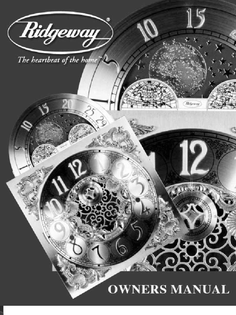 Ridgeway Grandfather Clock Manual