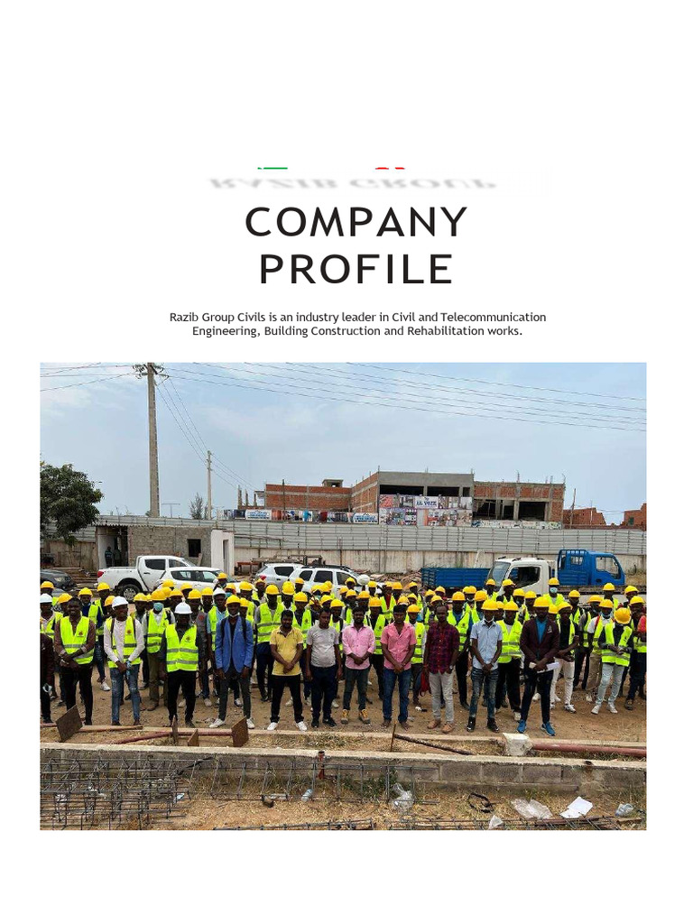 Razib Group: Civil Engineering Leader | PDF | Deep Foundation | Safety