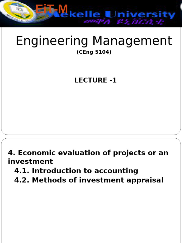 Chapter Four Lecture 1 Pdf