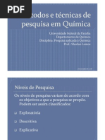 Aula 3 - Pesquisa Aplicada