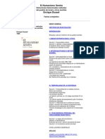 [Enrique Dussel] El Humanismo Semita