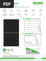 Waree Panels Data Sheet | PDF | Sustainable Technologies | Electricity