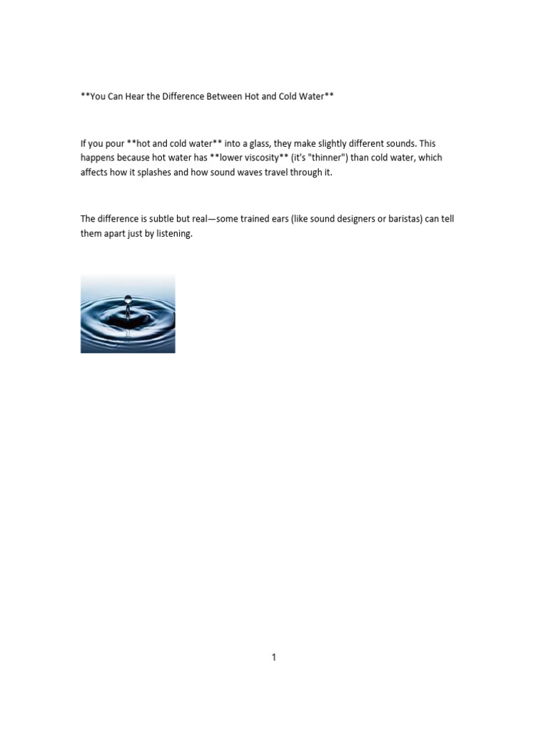 Water | PDF